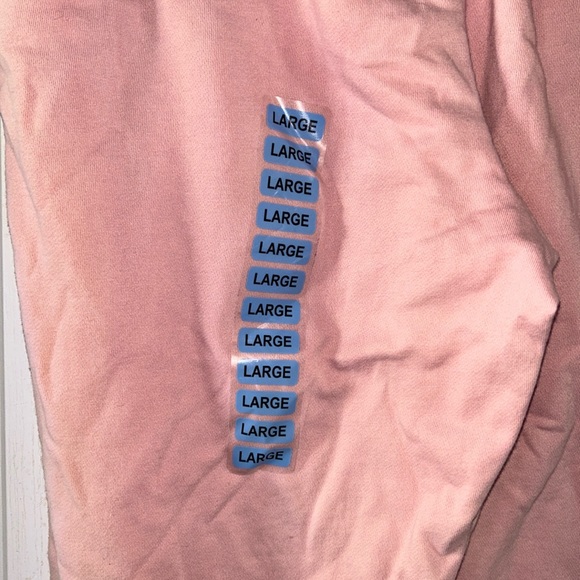 🆕NWT Pink Size Large WildFox Tie-Dye Joggers/Sweatpants - Picture 3 of 7